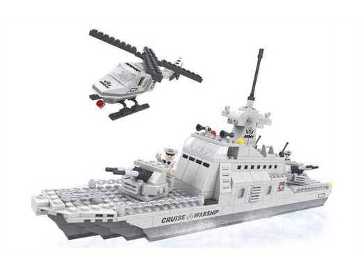 Конструктор AUSINI 22702 “Крейсер” 402 деталі 41×6×31 см