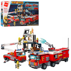 Конструктор Qman 2810 Fire Rescue “Пожежники” 996 деталей