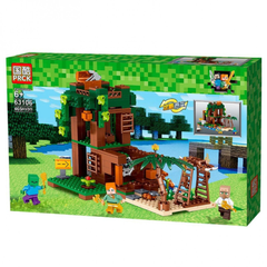 Конструктор PRCK 63106 My World «Будиночок на дереві Харданса» Minecraft 465 деталей