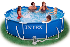 Інтекс 28202, Каркасний басейн (305 x 76 см Картріджний фільтр-насос щонайменш 1 250 л / ч в комплекті)