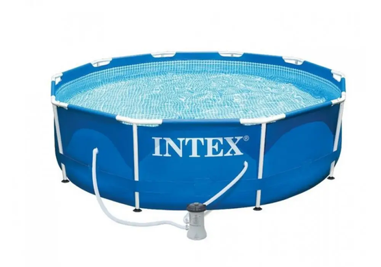 Интекс 28202, Каркасный бассейн (305 x 76 см Картриджный фильтр-насос 1 250 л/ч в комплекте)