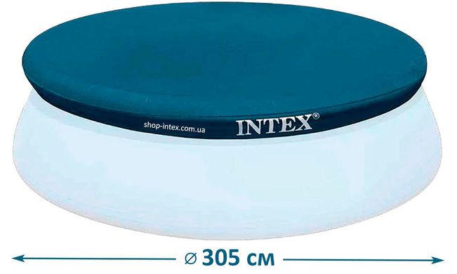 Intex 28021, тент для надувного басейну діаметром 305см
