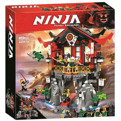 Конструктор Ninja Bela 10806 'Храм воскресіння', 809 дет