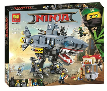 Конструктор Ninjago Movie Bela 10799 Морський диявол Гармадону 872 деталі